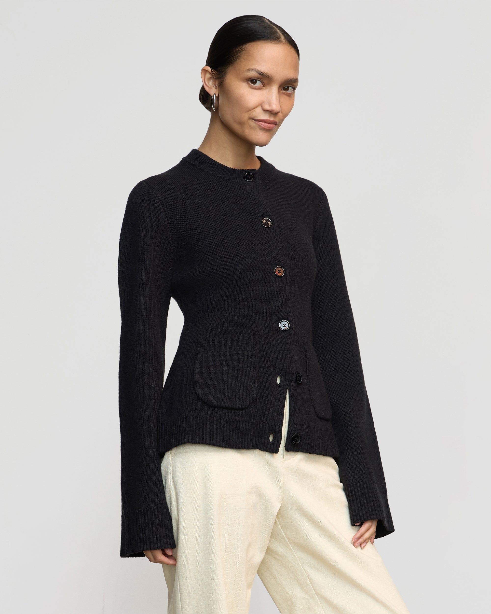 Eames Organic Cotton-Wool Button Cardigan Product Image