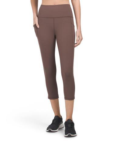 Carbon Peached Capris for Women Product Image