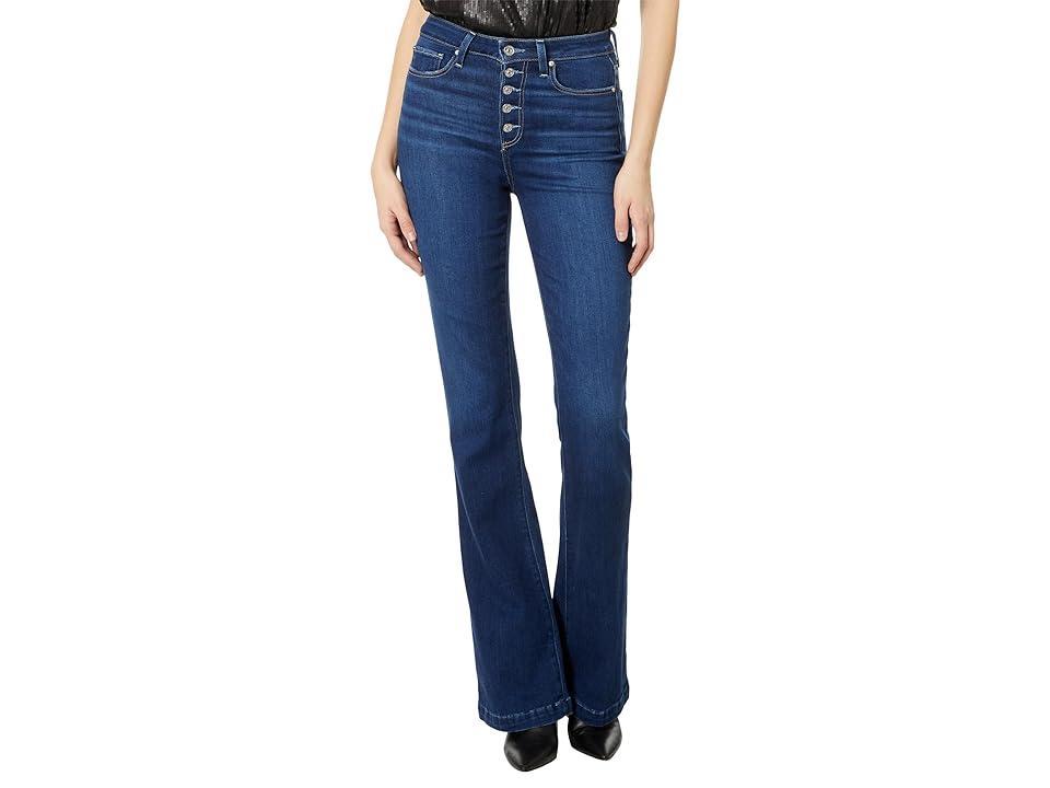 Paige Iconic Exposed Button Fly in Profound (Profound) Women's Jeans product image