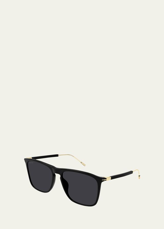 Mens Logo Plaqu Aviator Sunglasses Product Image