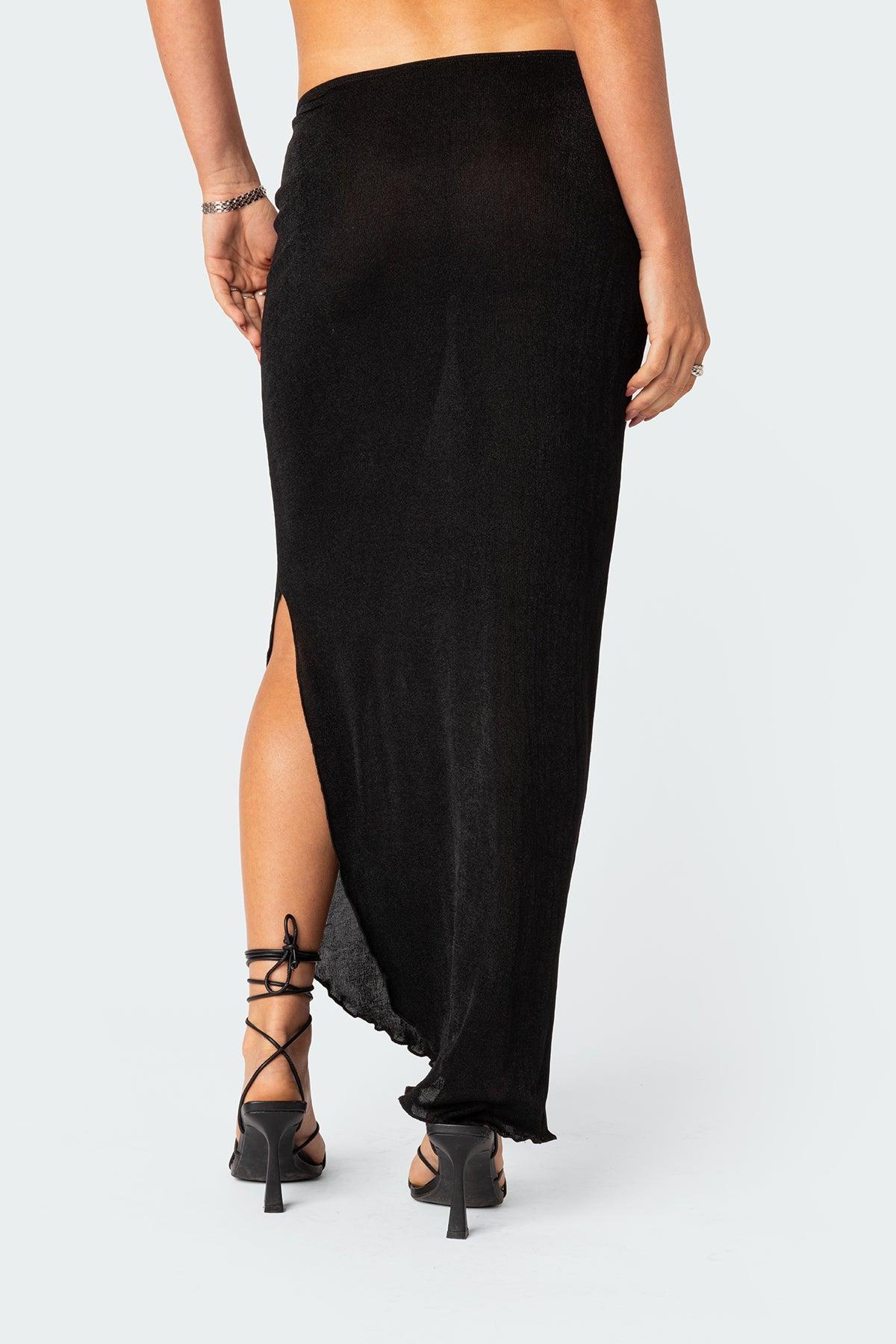 Milan Slitted Maxi Skirt Product Image