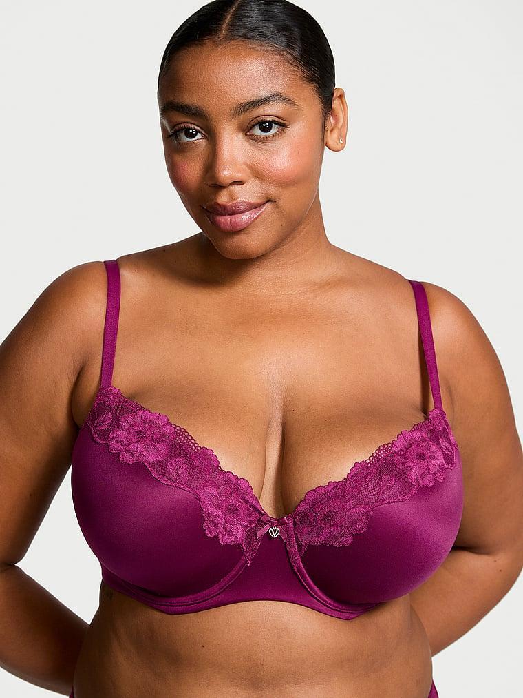 Lightly Lined Smooth Demi Bra Product Image