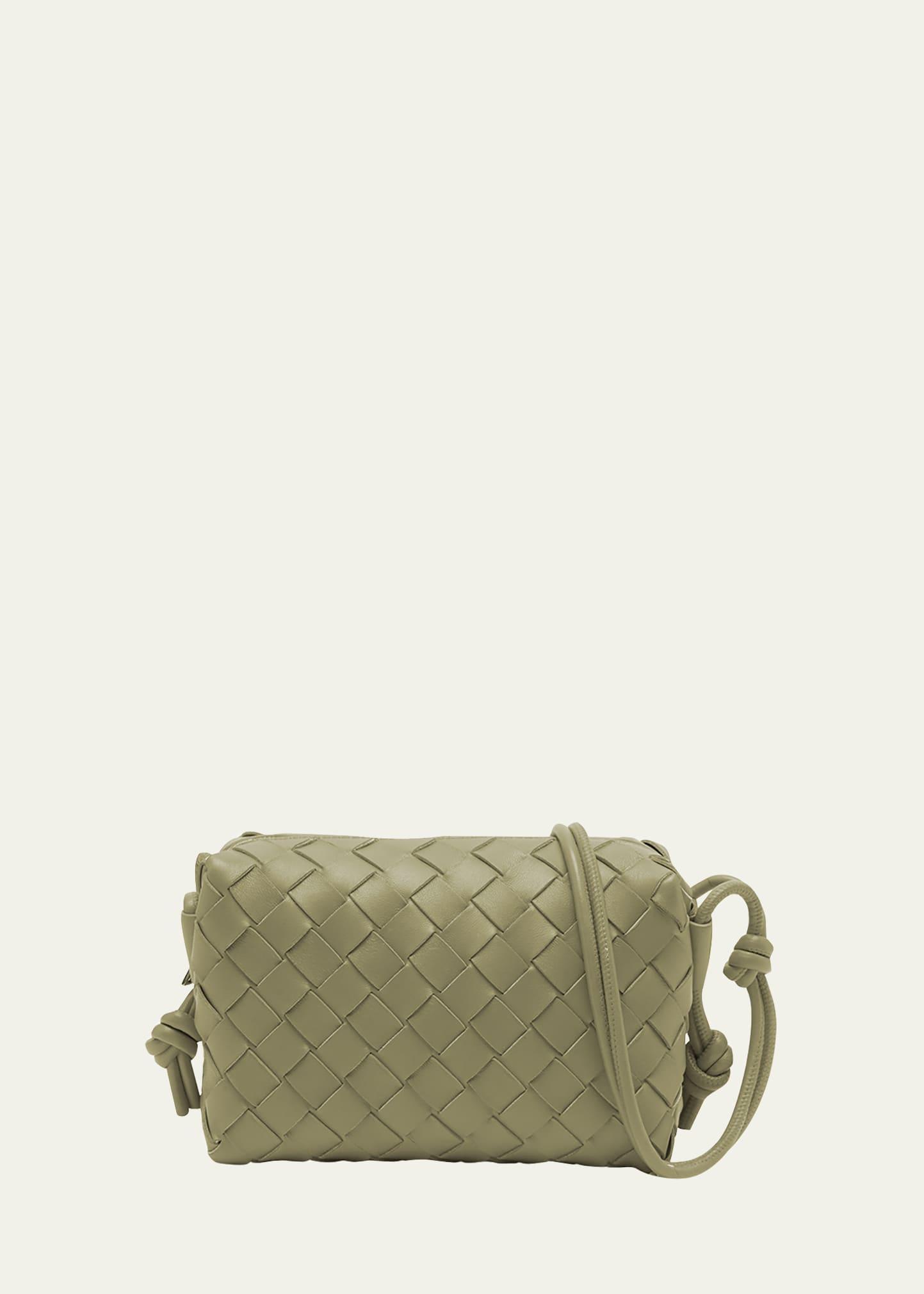 Bottega Veneta Small Intrecciato Leather Crossbody Bag Product Image