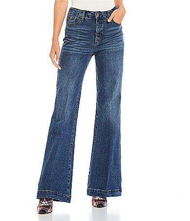 Jessica Simpson True Love Wide Leg Jeans Product Image