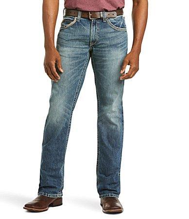 Ariat M5 Ridgeline Slim Straight Leg Jeans (Gambler) Men's Jeans Product Image