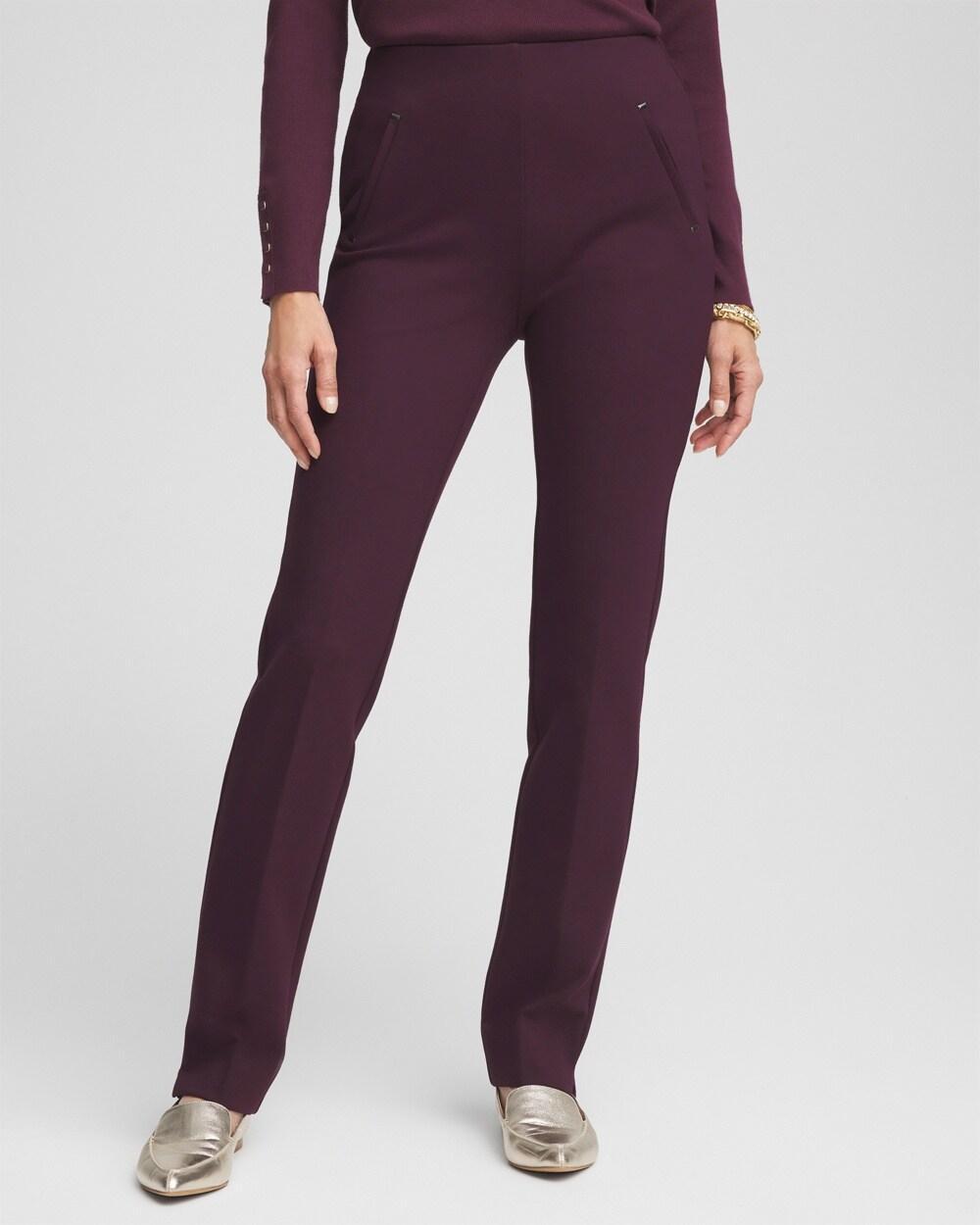 Juliet Ponte Trim Detail Pants Product Image