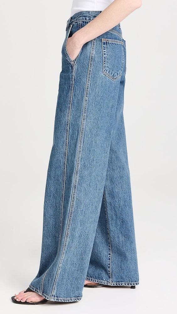 SLVRLAKE Mica Double Seam Jeans | Shopbop Product Image