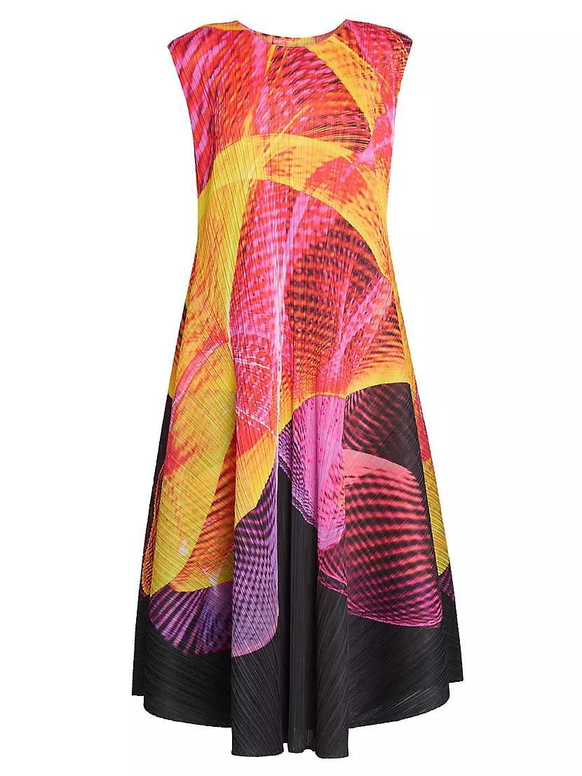 Spectrum Pleated Maxi Dress product image