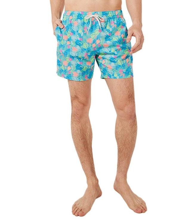 Chubbies Wild Tropics Classic 5.5#double; Inseam Modern Fit Swim Trunks Product Image