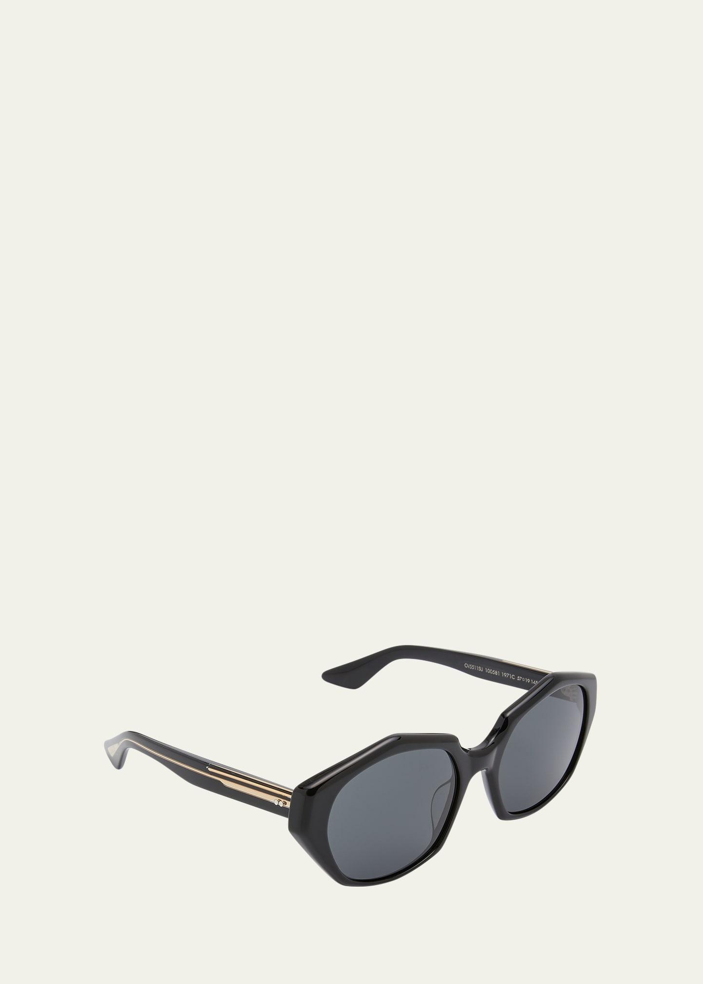 Oliver Peoples x KHAITE 1971C 57mm Irregular Sunglasses product image