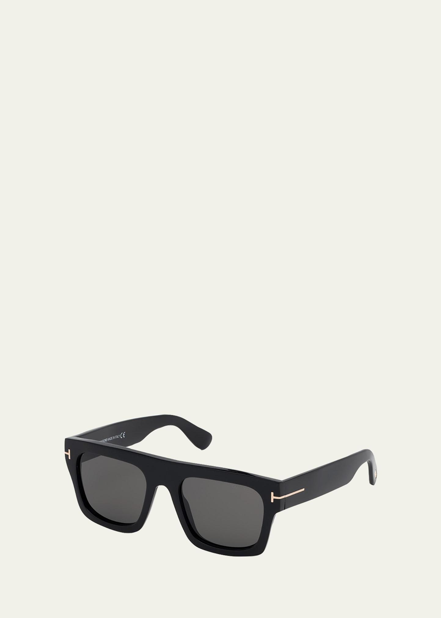 Mens Fausto Thick Acetate Sunglasses Product Image