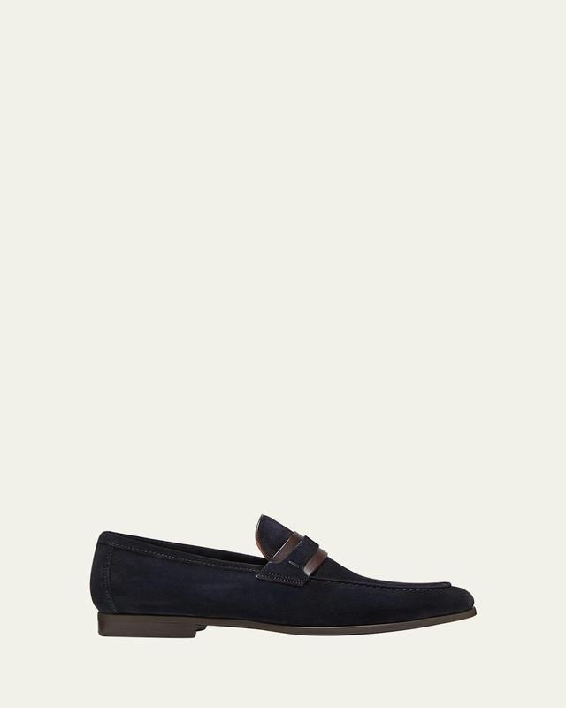 Mens Daniel Suede Penny Loafers Product Image