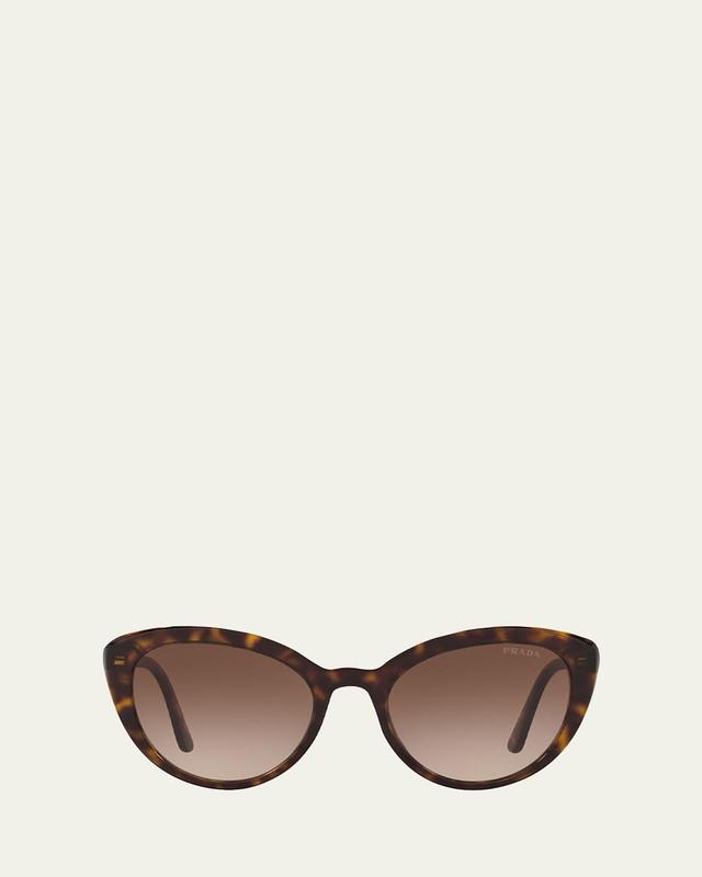 Semi-Transparent Acetate Cat-Eye Sunglasses Product Image