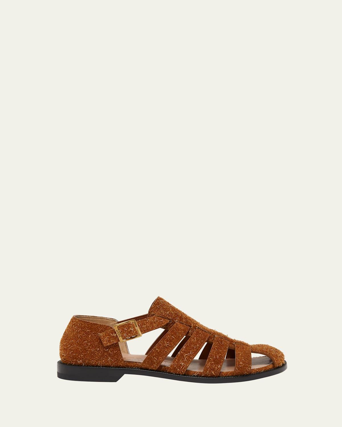 Campo Brushed Suede Fisherman Sandals Product Image