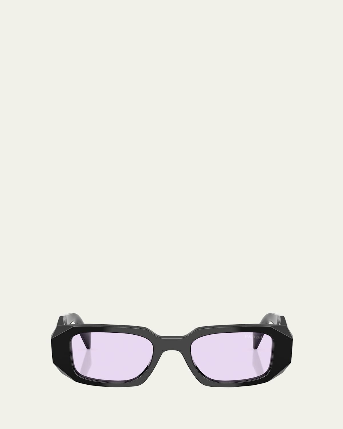 Geometric Rectangle Acetate Sunglasses Product Image