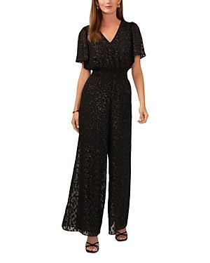 Vince Camuto V Neck Wide Leg Jumpsuit Product Image