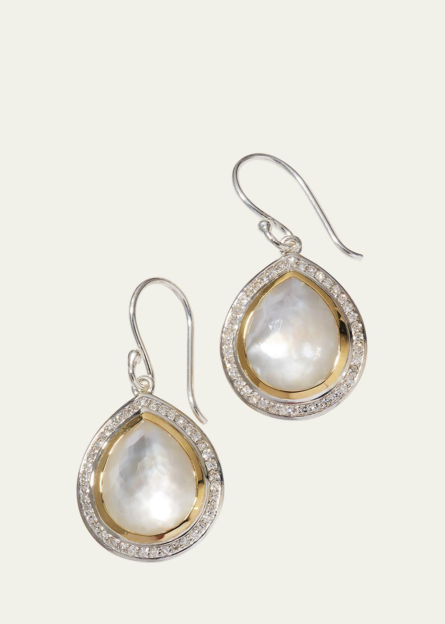 Womens Chimera Sterling Silver, 18K Yellow Gold & Multi-Stone Drop Earrings Product Image