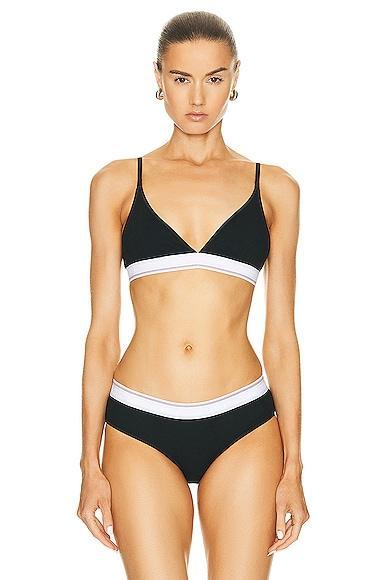 Alexander Wang Triangle Bra Bralette Light Grey. (also in L). Product Image