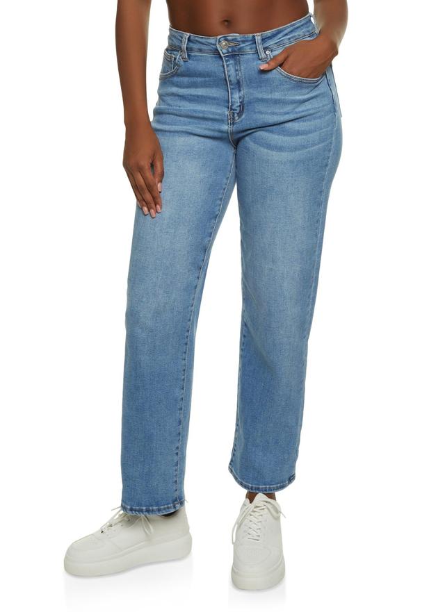 Womens WAX Straight Leg Jeans Product Image