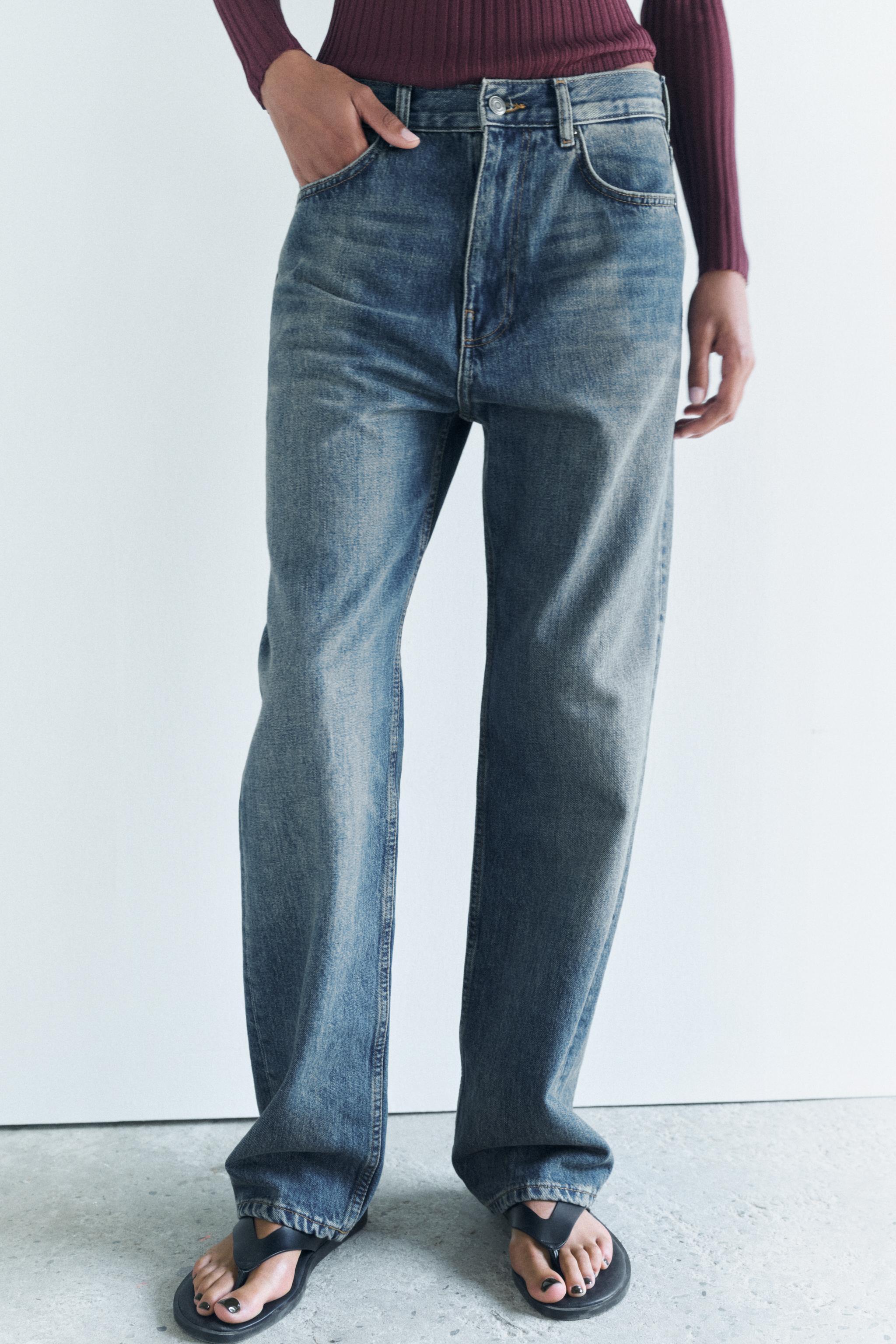 RELAXED MID WAIST JEANS ZW COLLECTION Product Image