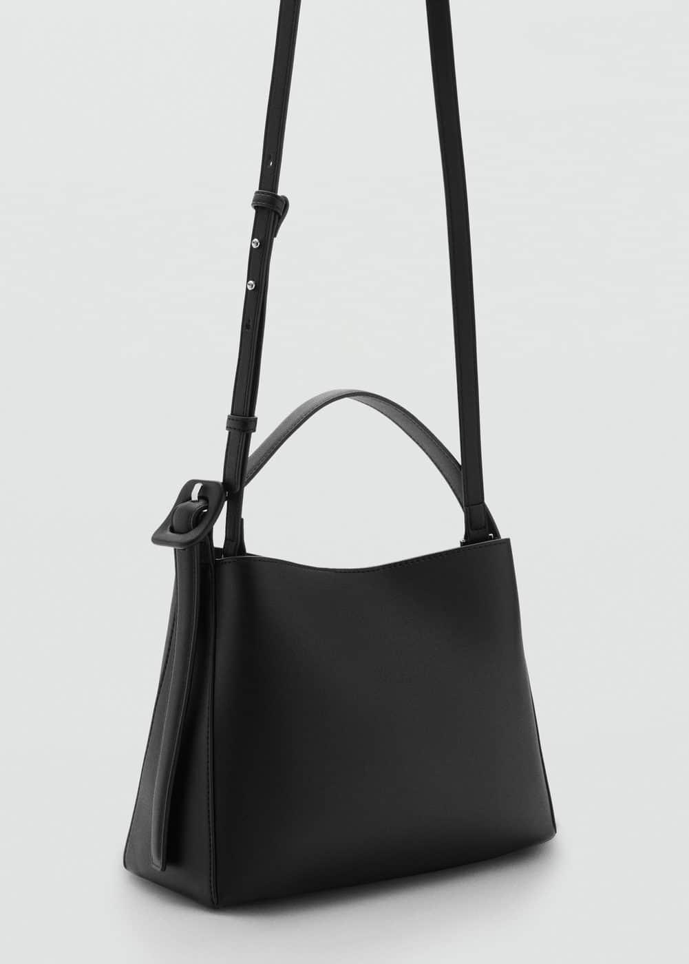 MANGO - Shopper bag with buckle - One size - Women Product Image