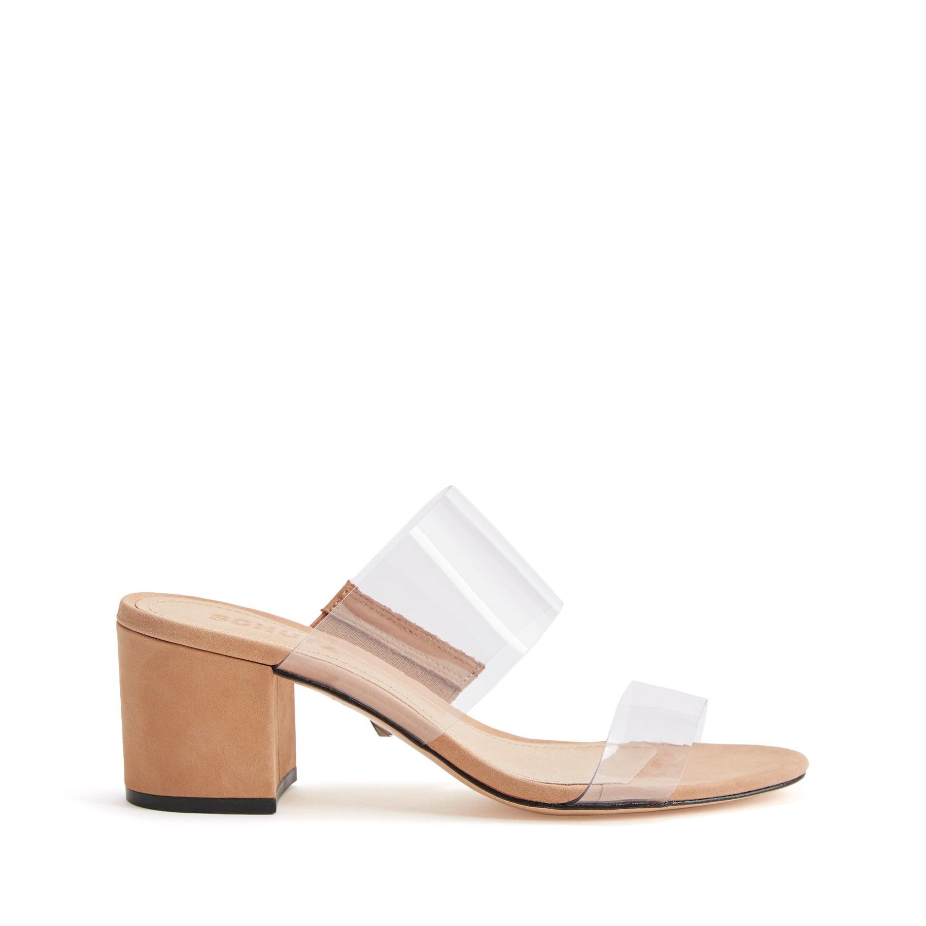 Womens Victorie Vinyl & Suede Mules Product Image