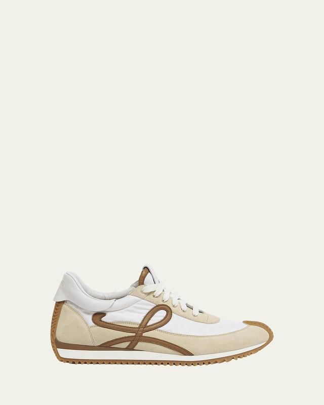 Mens LOEWE x Paulas Ibiza Flow Runner Suede Low-Top Sneakers Product Image