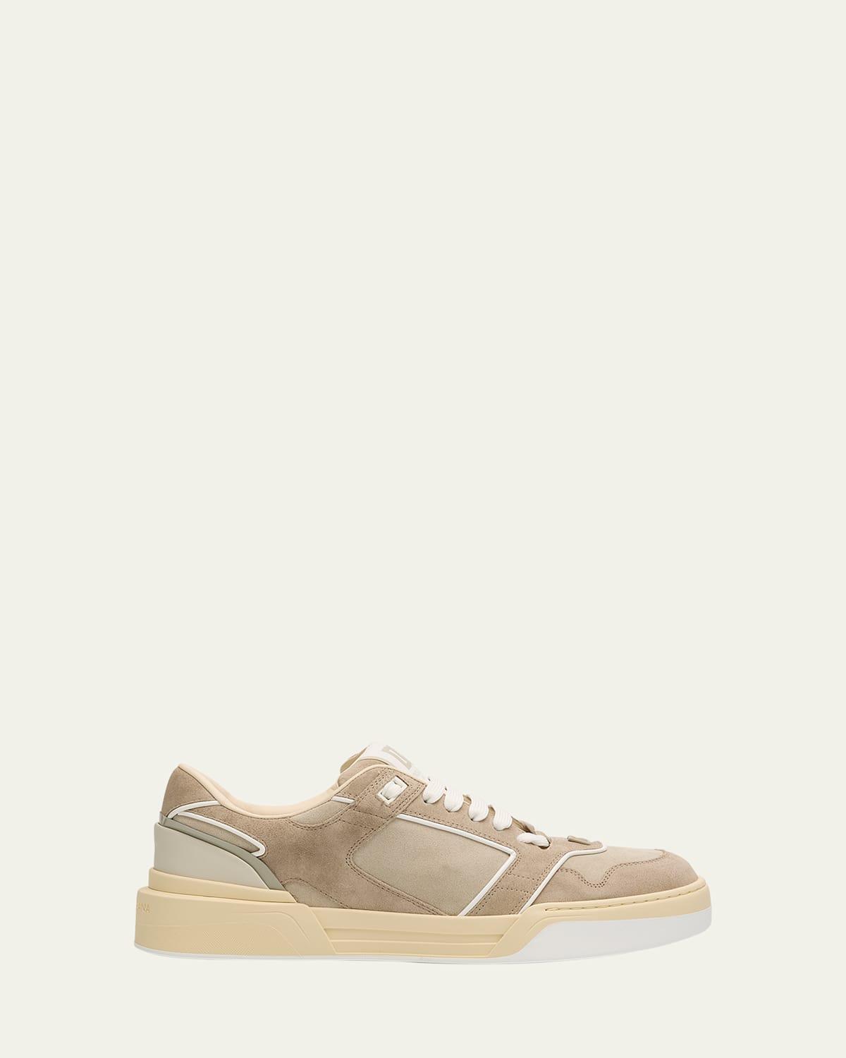 Mens Suede Low-Top Sneakers Product Image