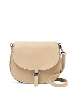 Womens Baxter Leather Saddle Crossbody Bag Product Image