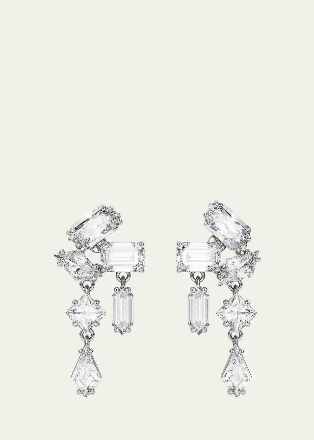 Swarovski Mesmera Mixed Crystal Drop Earrings Product Image