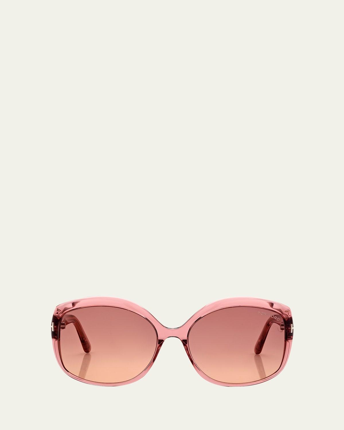 TOM FORD Chiara-02 56mm Round Sunglasses Product Image