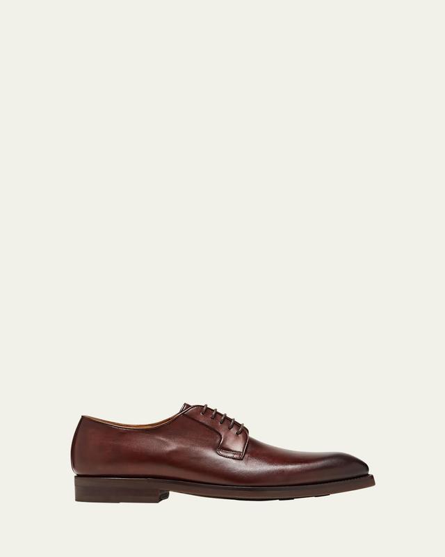 Mens Lanai Rubber-Sole Leather Derby Shoes Product Image