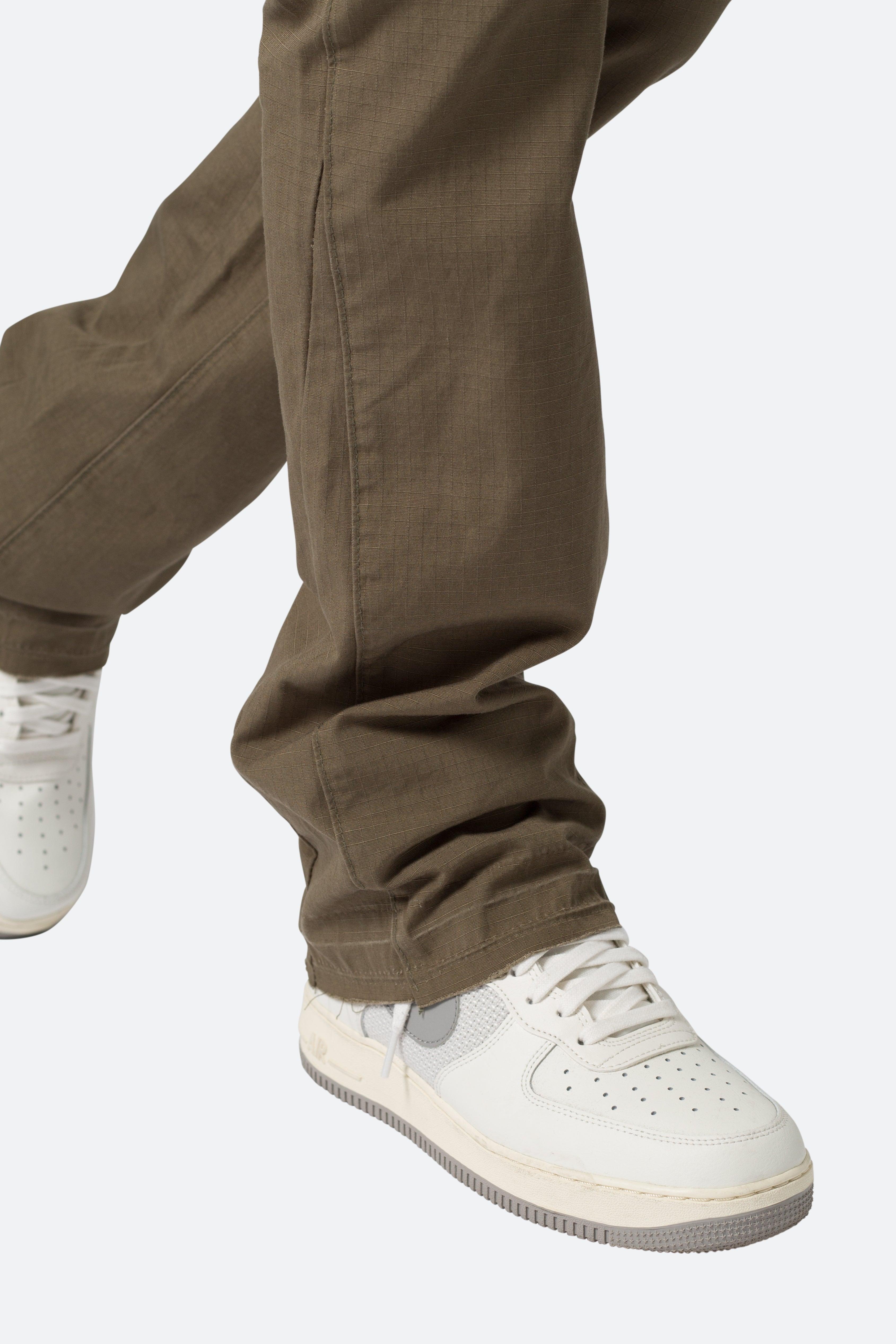 Bootcut Cargo Pants - Olive Product Image