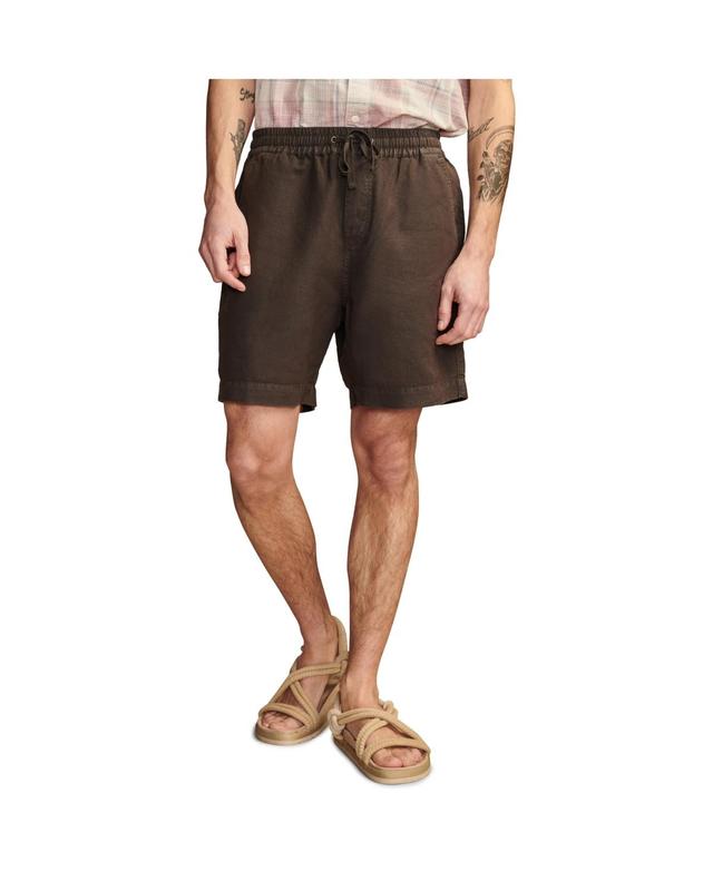 Lucky Brand Mens 7 Linen Pull-On Shorts Product Image