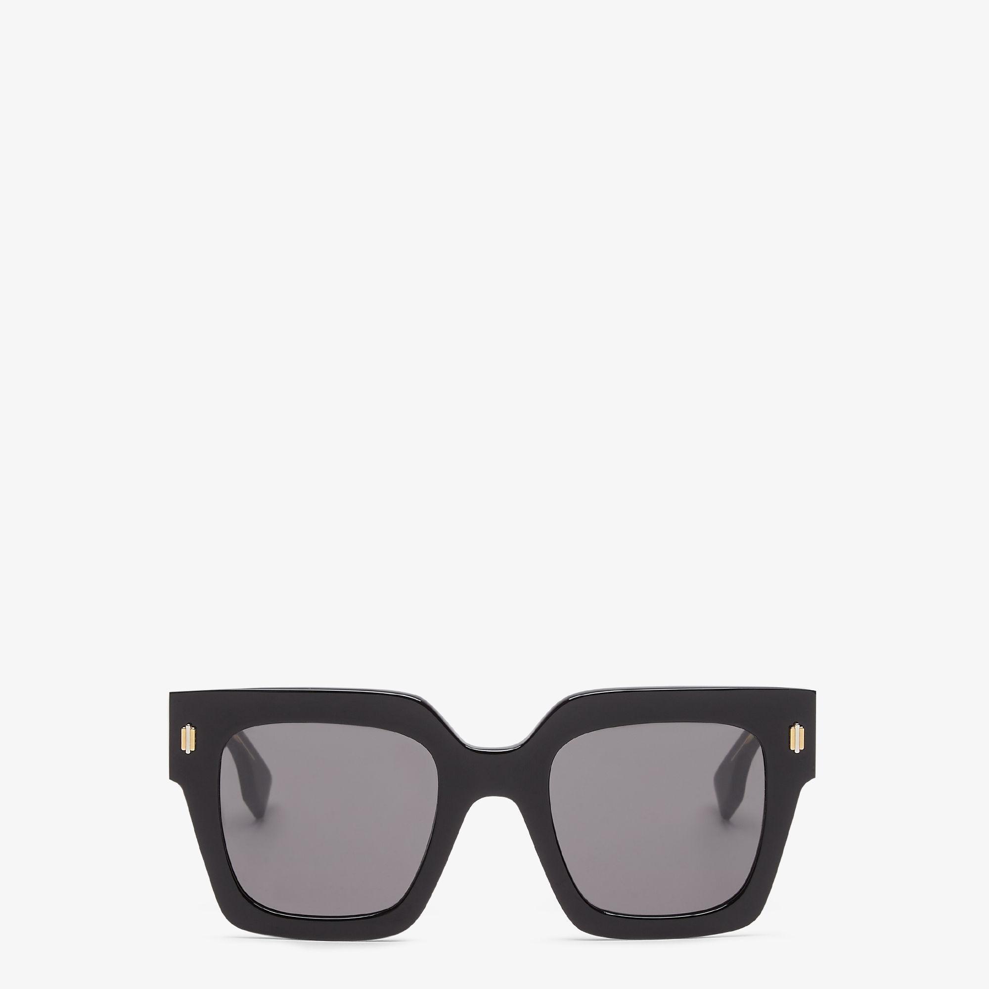 Fendi RomaBlack acetate sunglasses Product Image