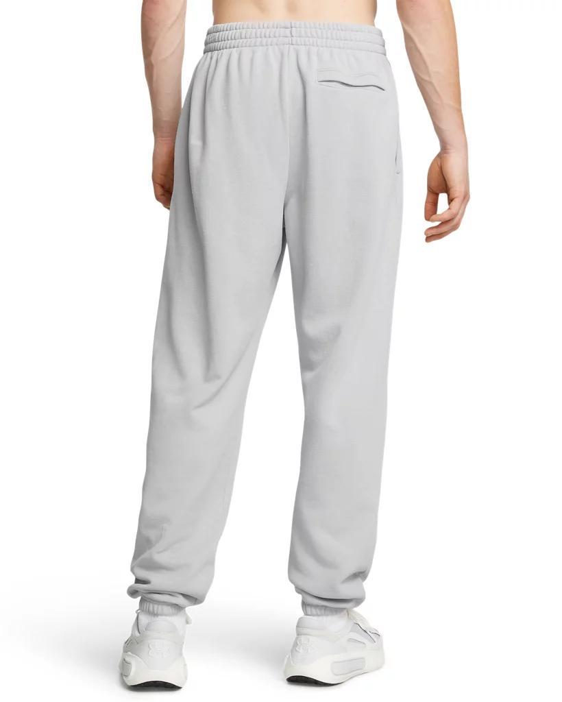 Men's UA Rival Fleece Textured Sliced 'N Diced Pants Product Image