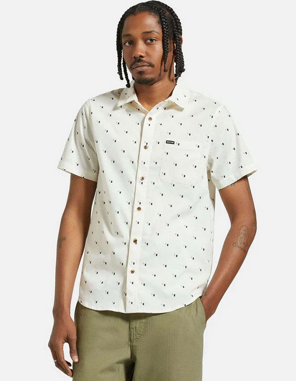 BRIXTON Charter Print Button Up Mens Shirt Product Image