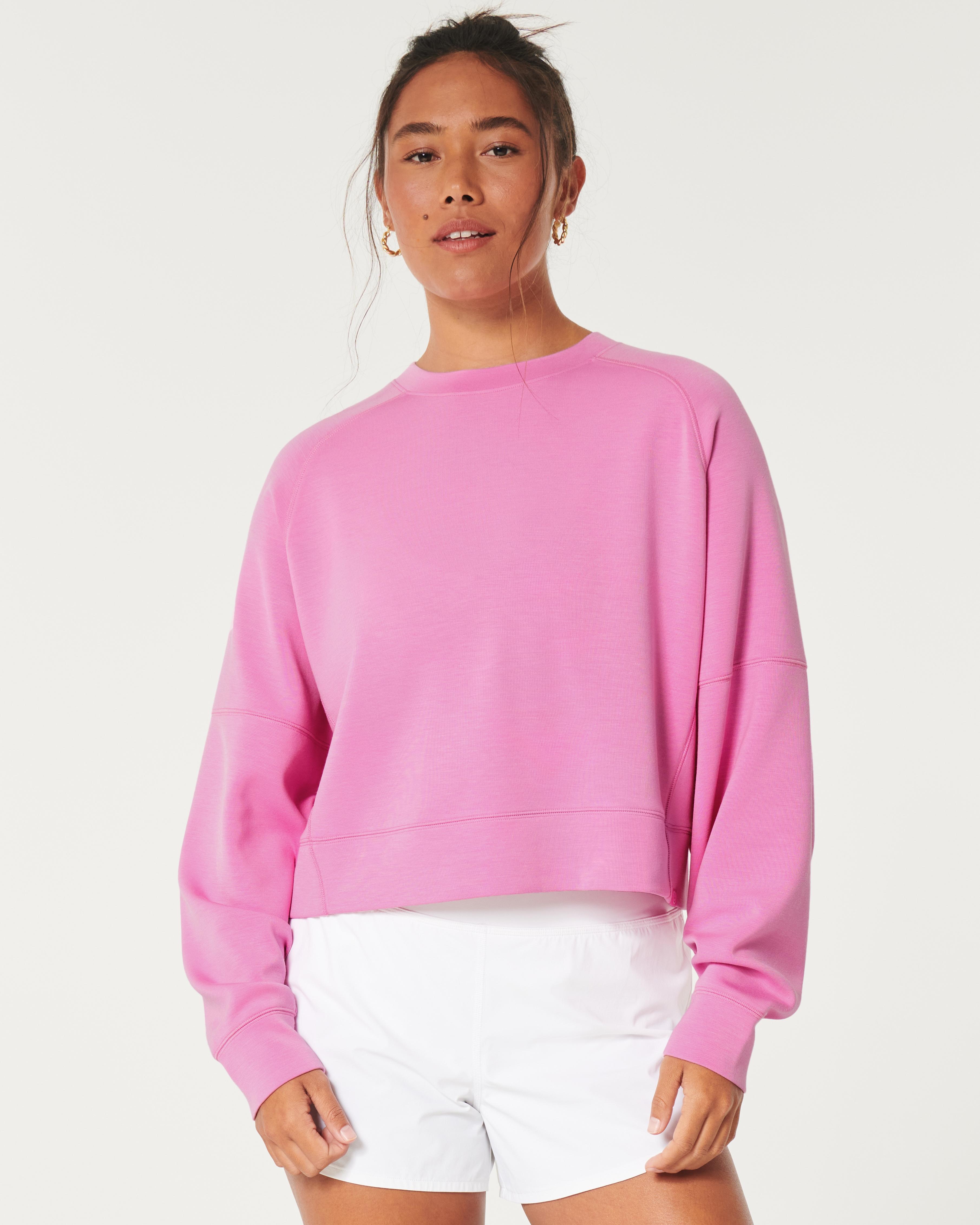 Gilly Hicks Active Oversized Cooldown Crew Sweatshirt Product Image