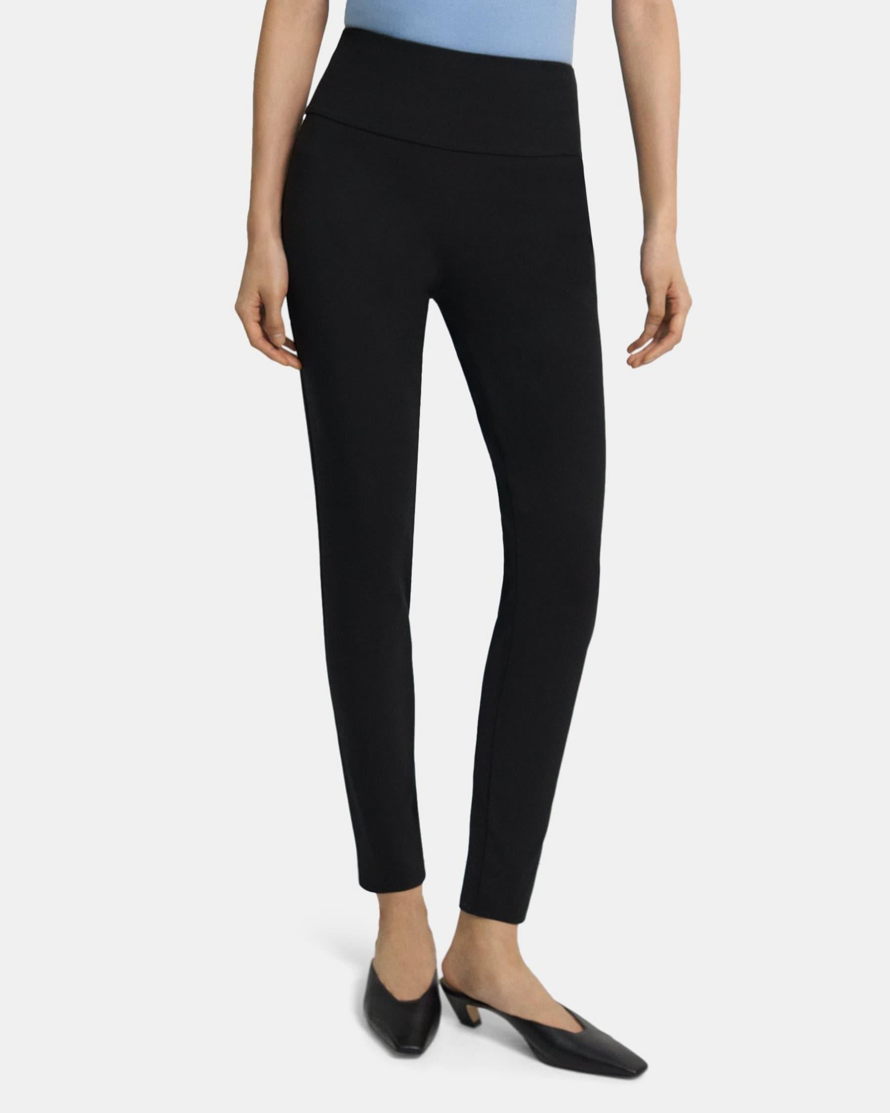 Yoke Legging in Stretch Cotton Product Image