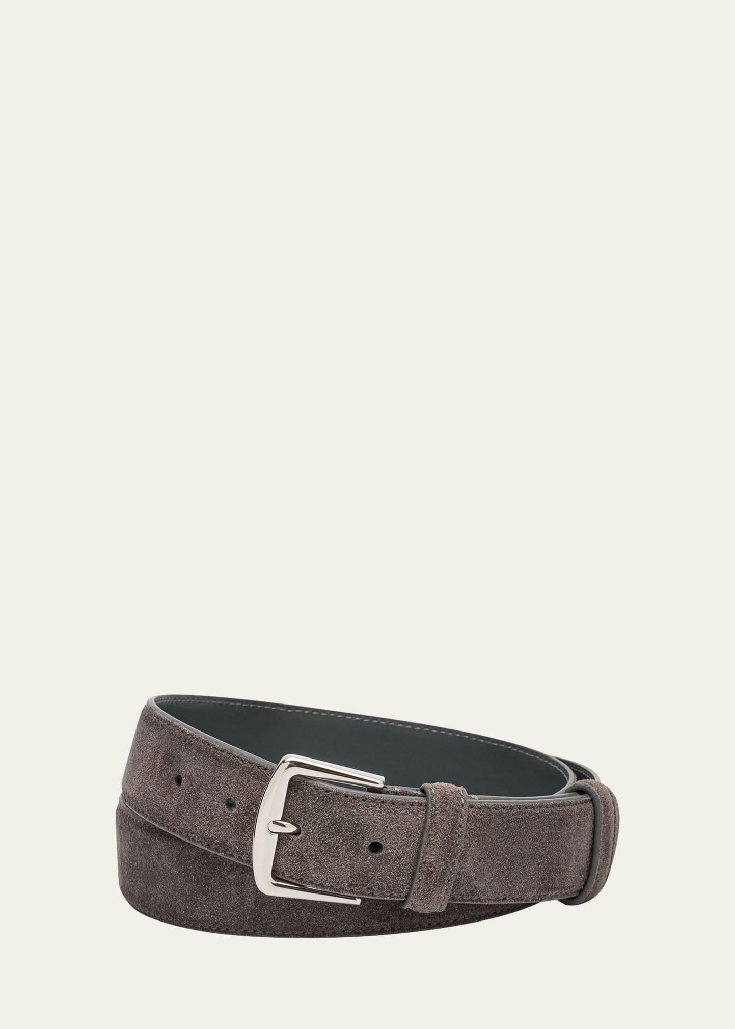 Mens Basic Suede Belt Product Image