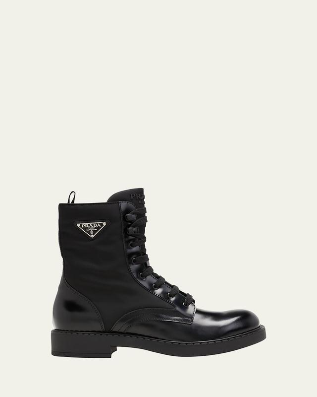 Prada Chocolate Combat Boot Product Image