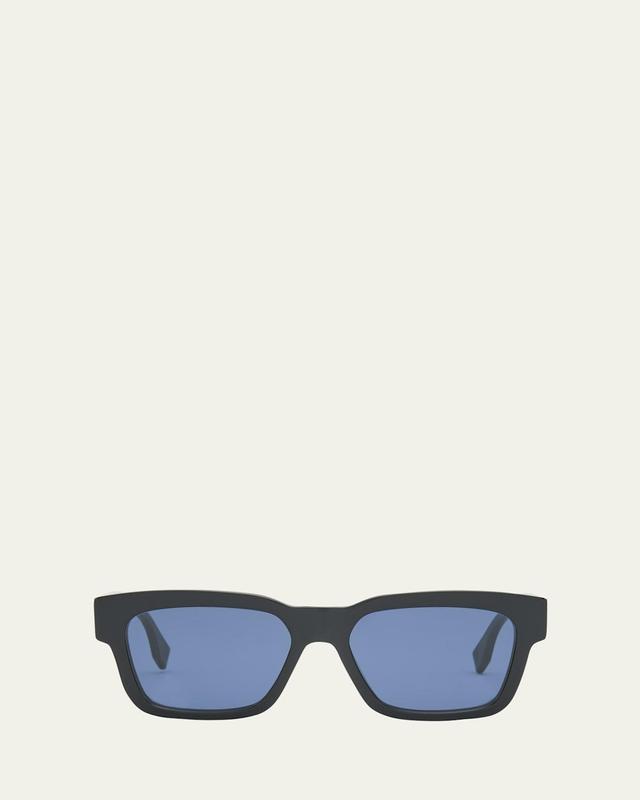 Fendi OLock Rectangular Sunglasses, 53mm Product Image