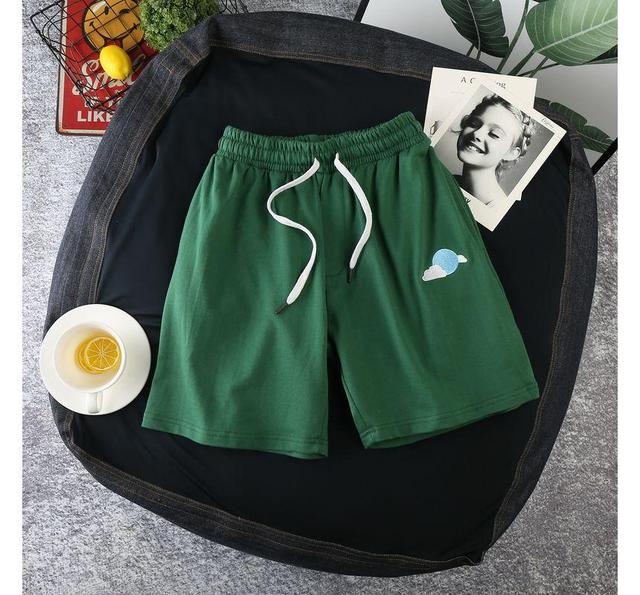 Printed Drawstring Shorts Product Image