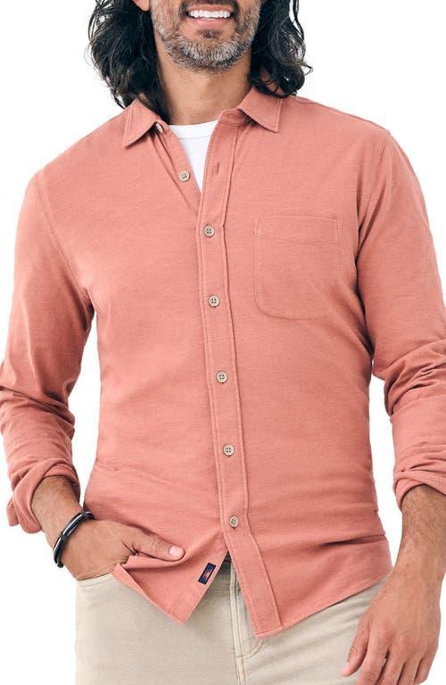 Faherty Seasons Knit Button-Up Shirt Product Image