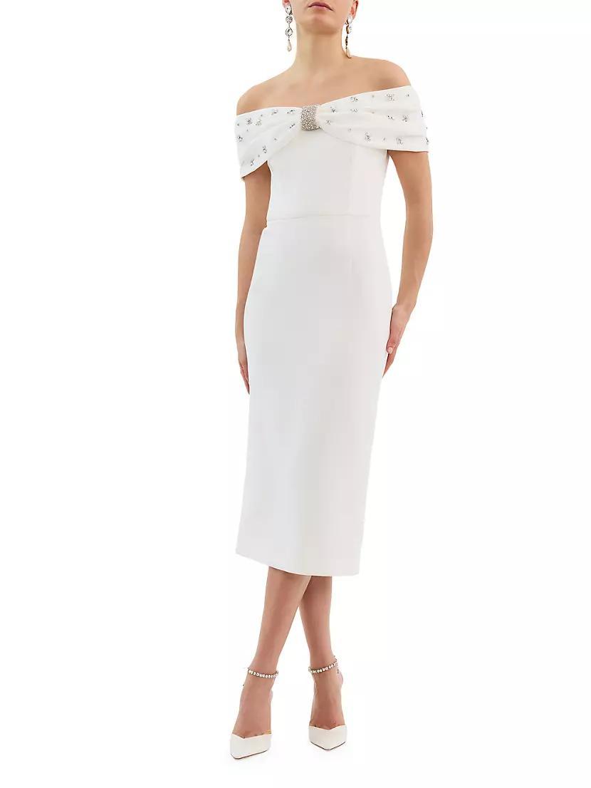 Nicky Hilton x Rebecca Vallance Gianna Diamanté Cocktail Dress Product Image