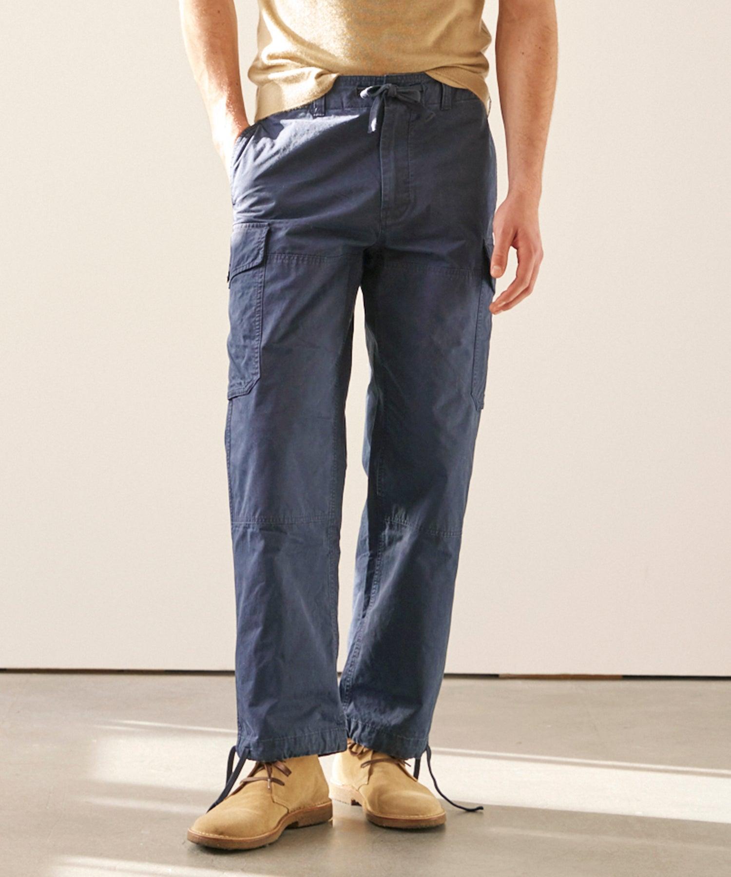 Garment Dyed Cargo Pant in Navy Product Image