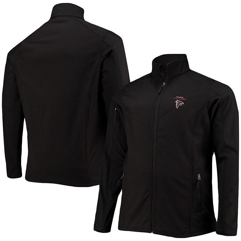 Mens Dunbrooke Black Atlanta Falcons Big & Tall Sonoma Softshell Full-Zip Jacket Product Image