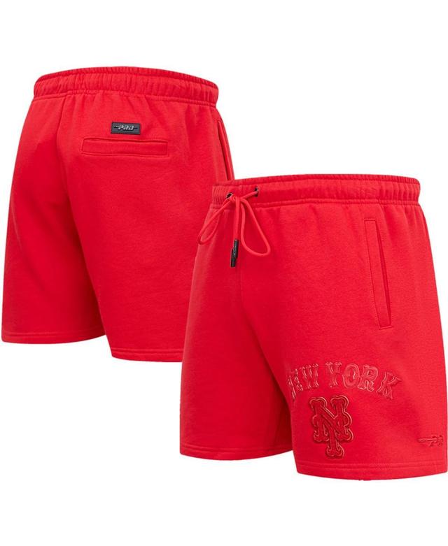 Mens Pro Standard New York Mets Triple Red Classic Shorts Product Image