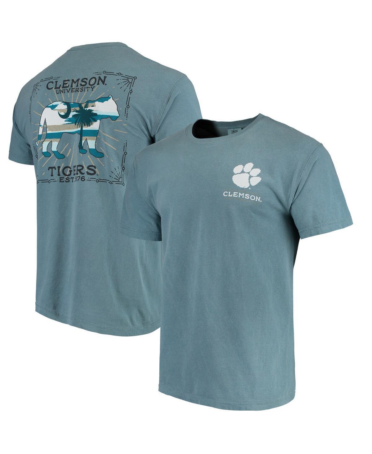 Mens Clemson Tigers State Scenery Comfort Colors T-Shirt Product Image