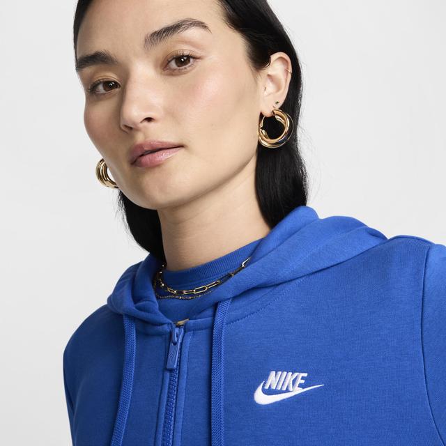 Womens Nike Sportswear Club Fleece Full-Zip Hoodie Product Image